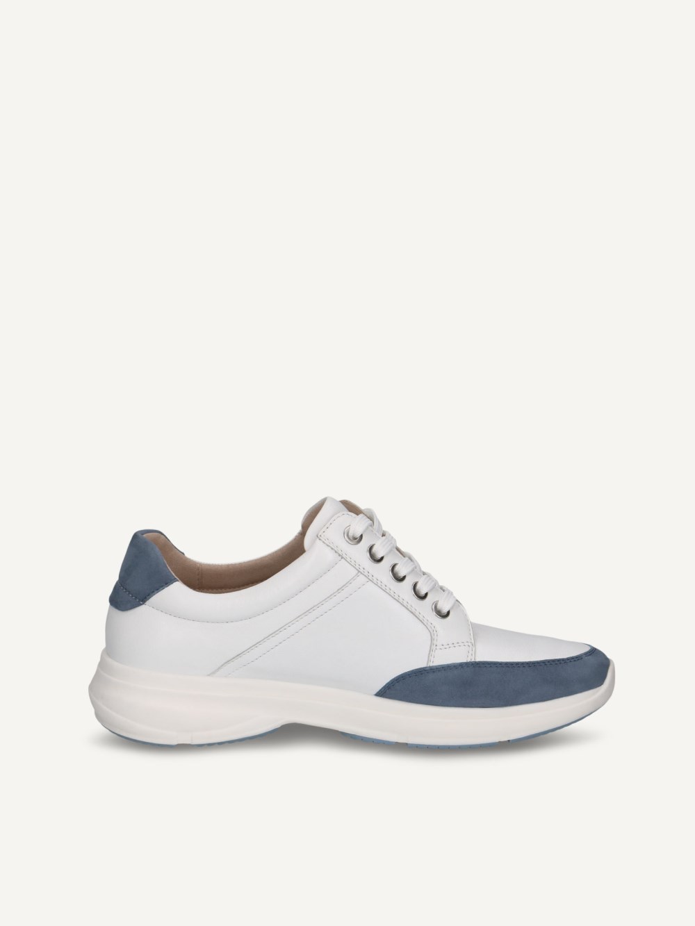 Caprice Sneaker - Weiß/Hellblau