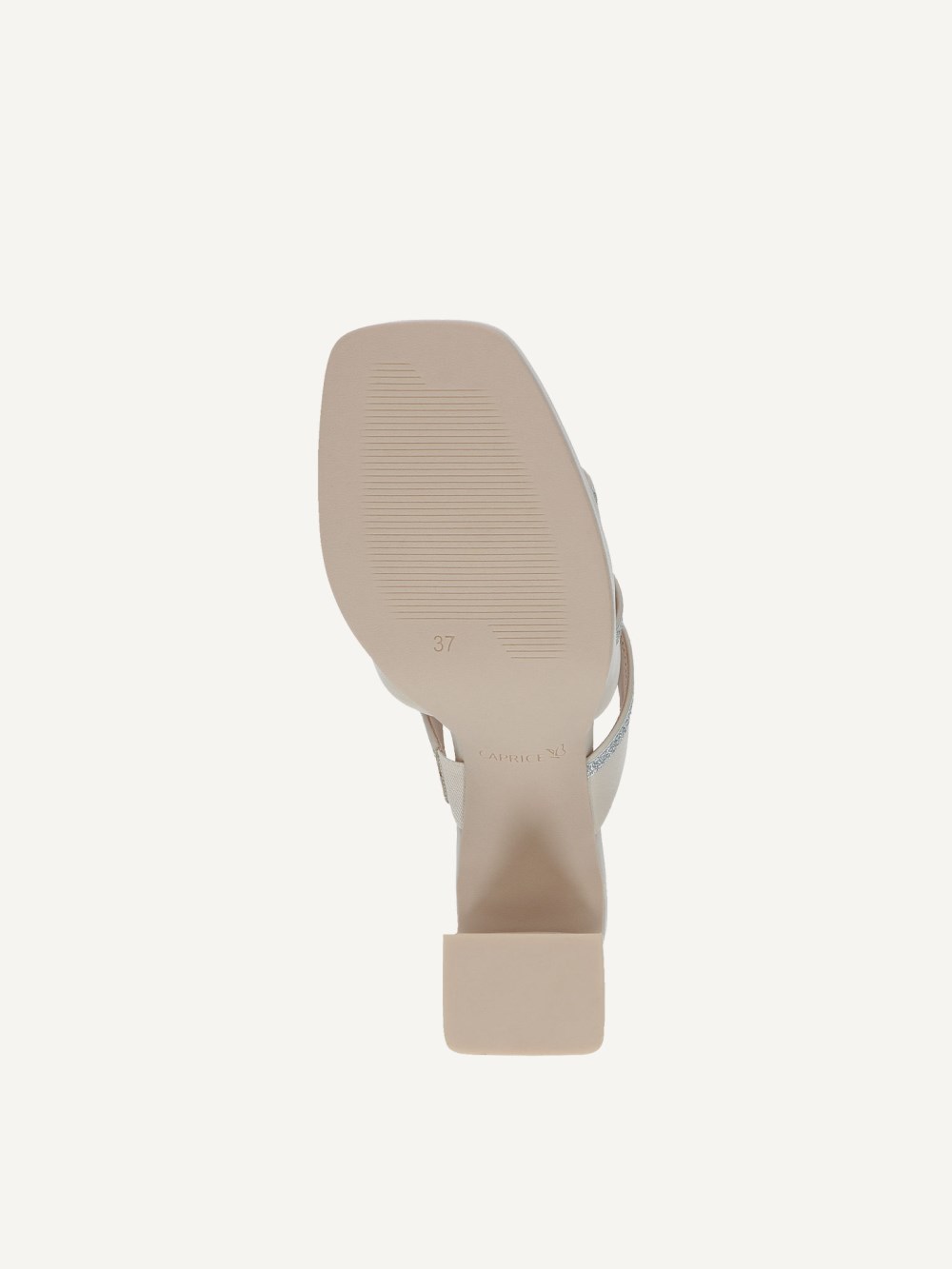 Caprice Pantolette - Offwhite Nappaleder