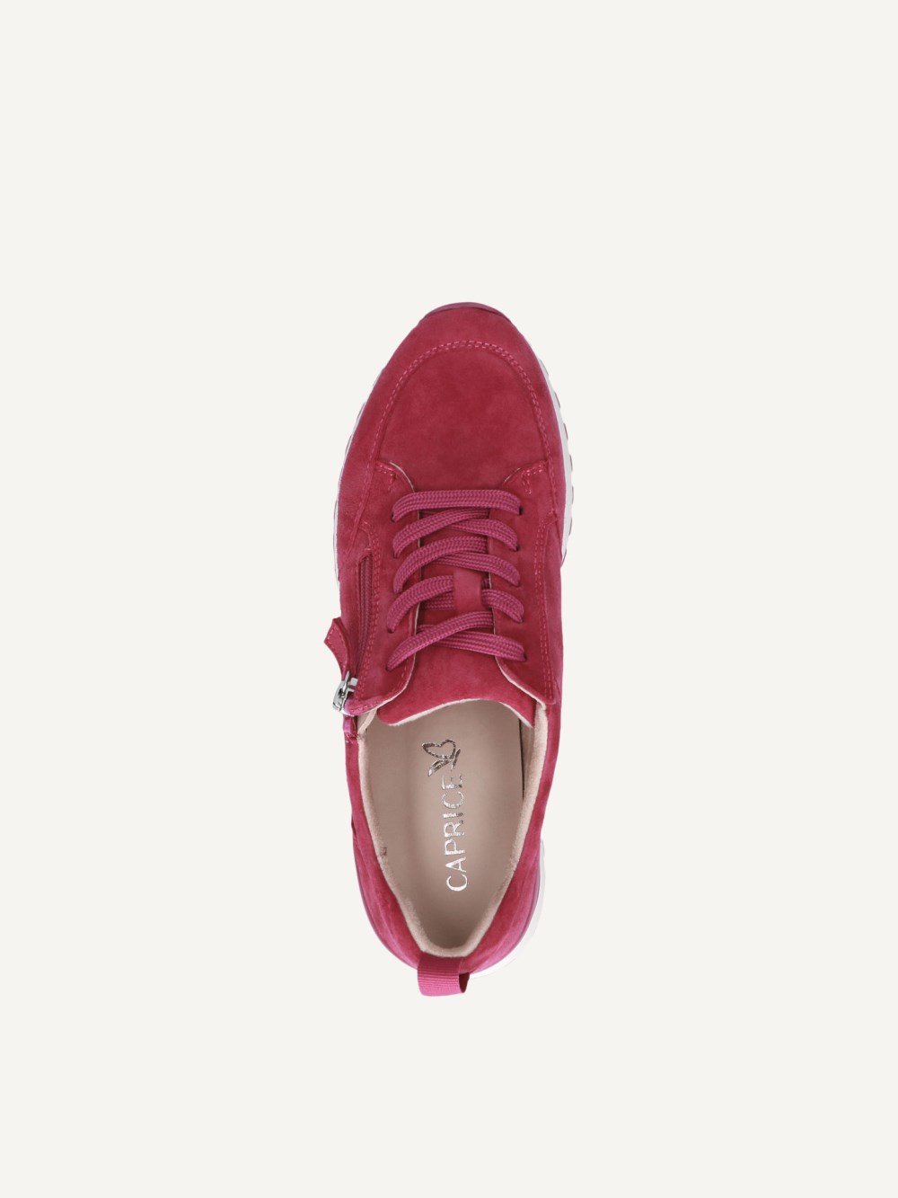 Caprice Sneaker - Rosa Wildleder