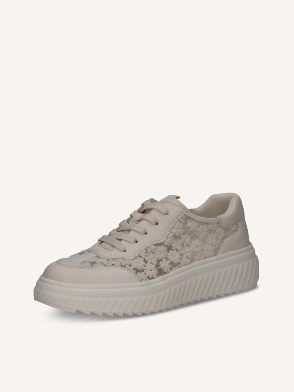 Caprice Sneaker - Vanillefarbener Kamm