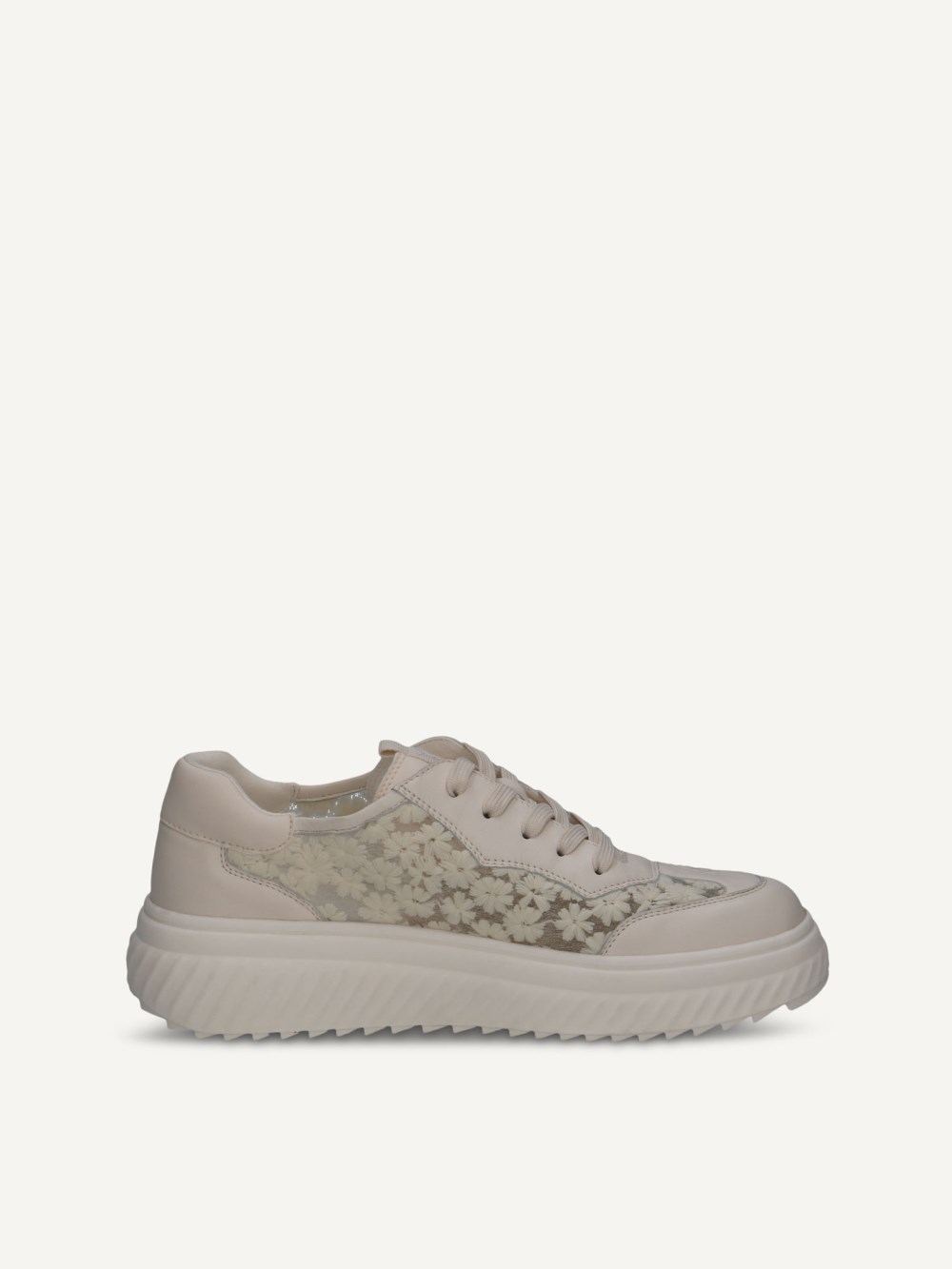 Caprice Sneaker - Vanillefarbener Kamm