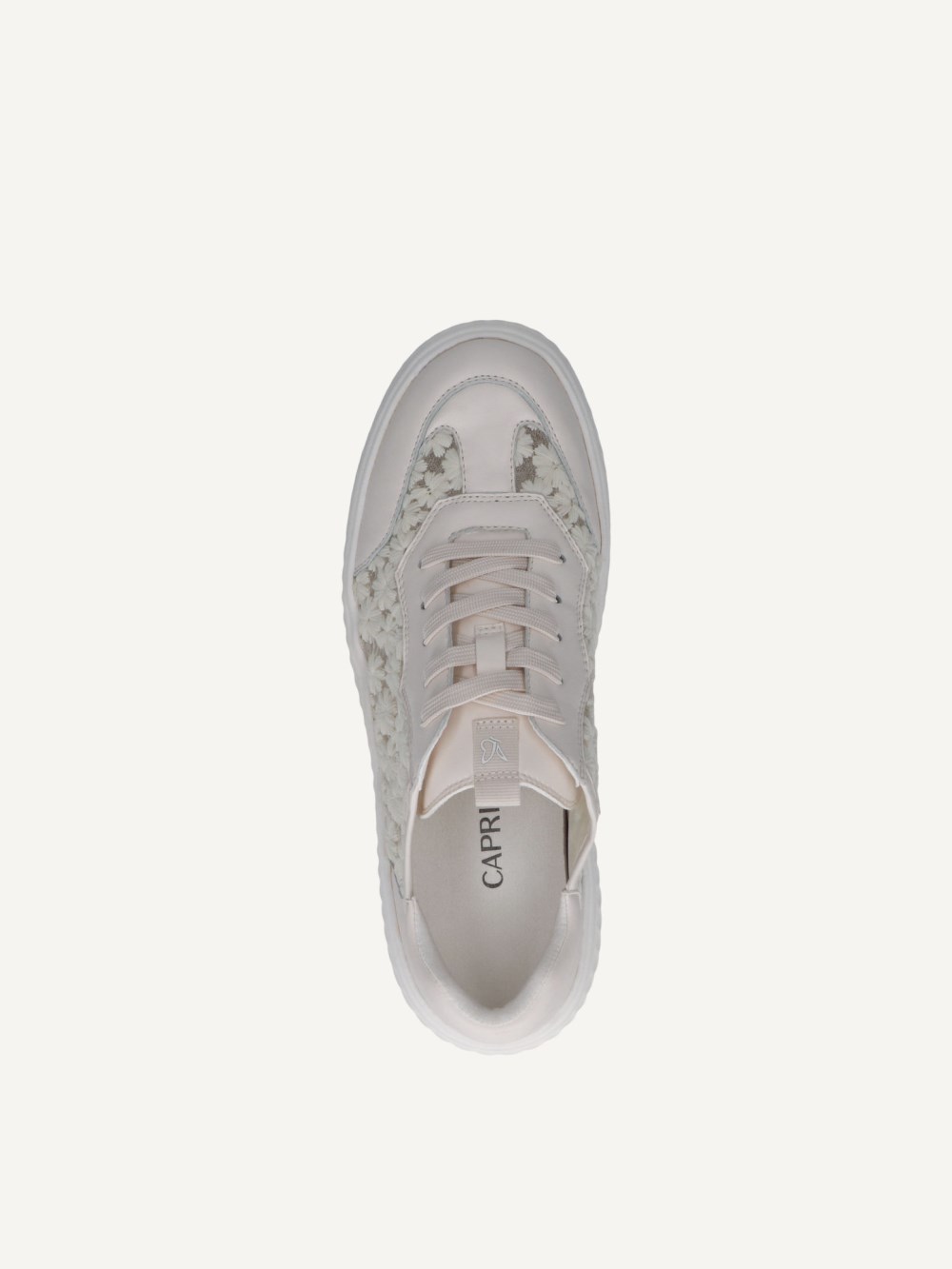 Caprice Sneaker - Vanillefarbener Kamm