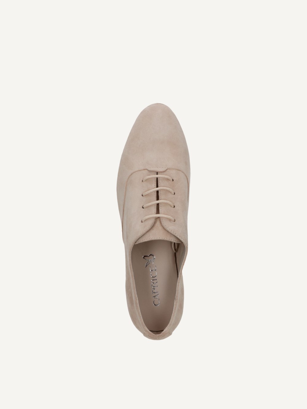 Caprice Halbschuh - Beiges Wildleder