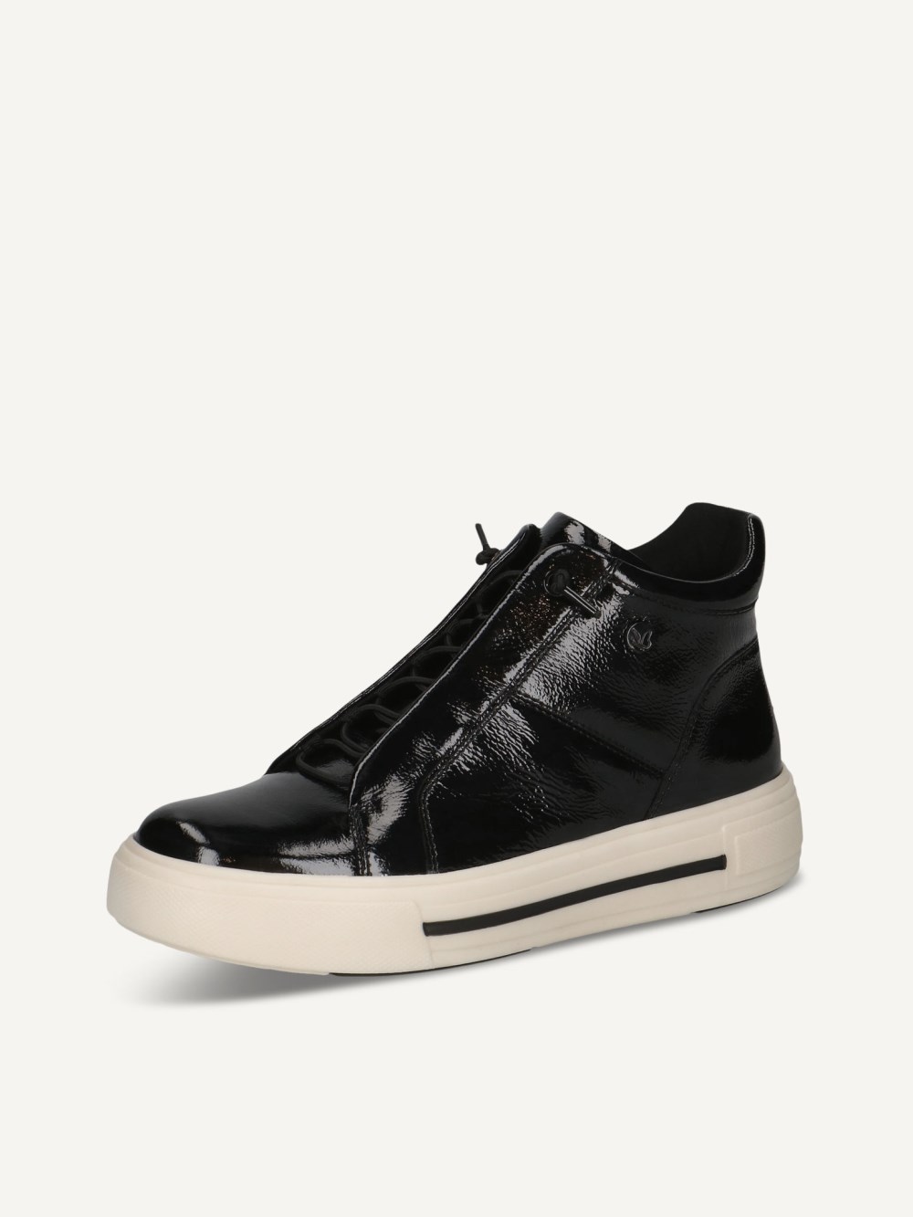 Caprice Sneaker - Schwarzes Naplakleder