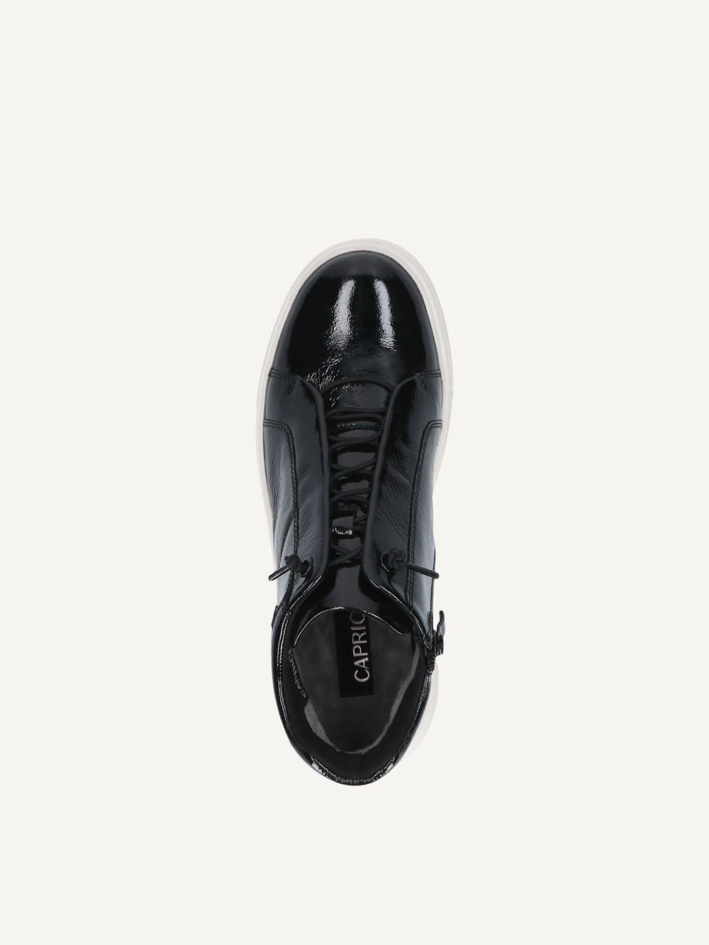 Caprice Sneaker - Schwarzes Naplakleder
