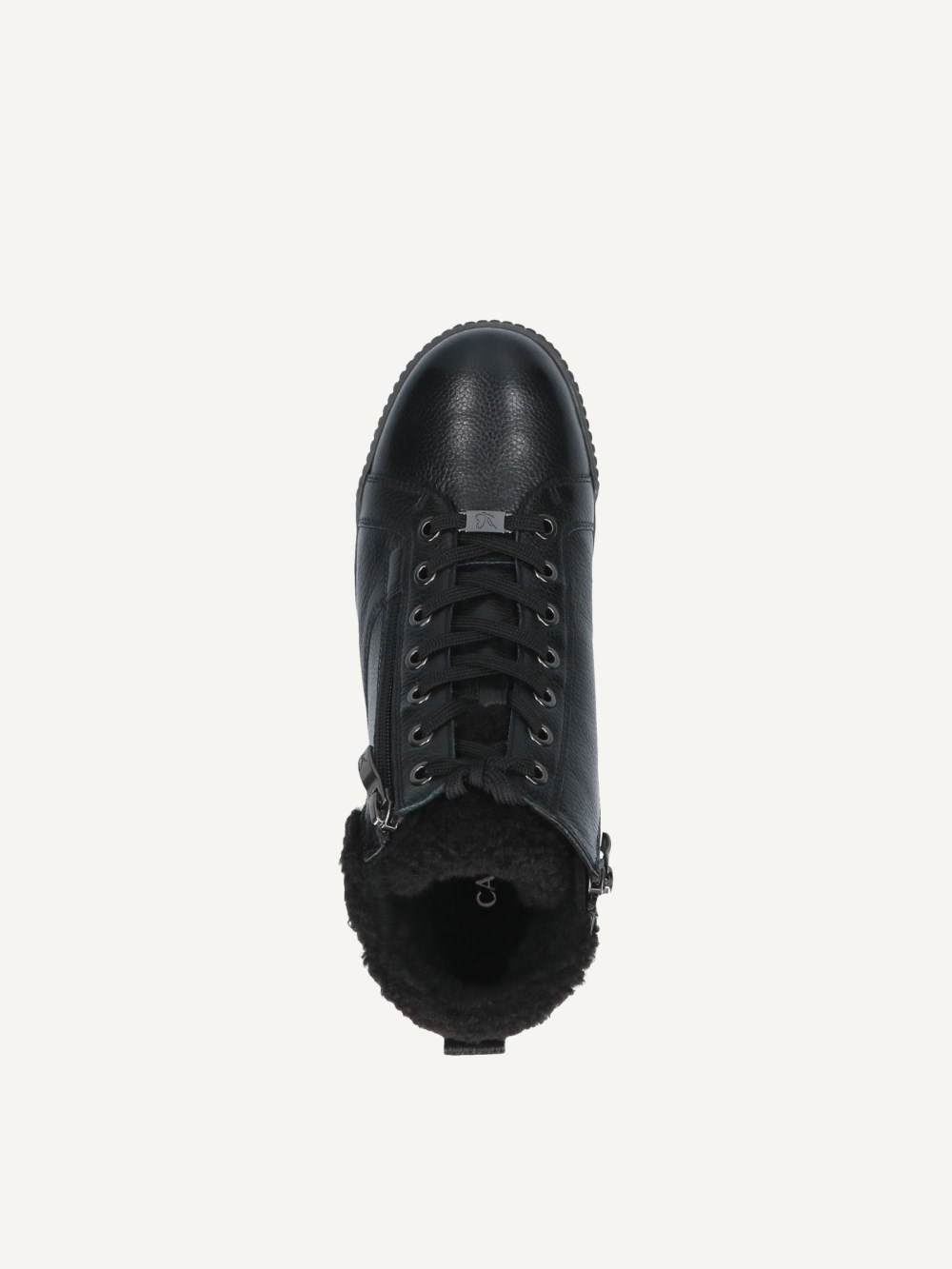 Caprice Stiefelette - Schwarzes Nappaleder