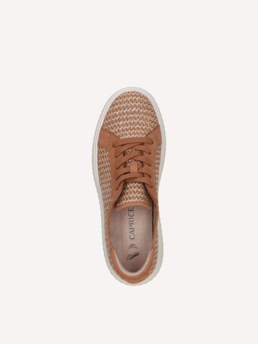 Caprice Sneaker - Kamelfarbener Kamm