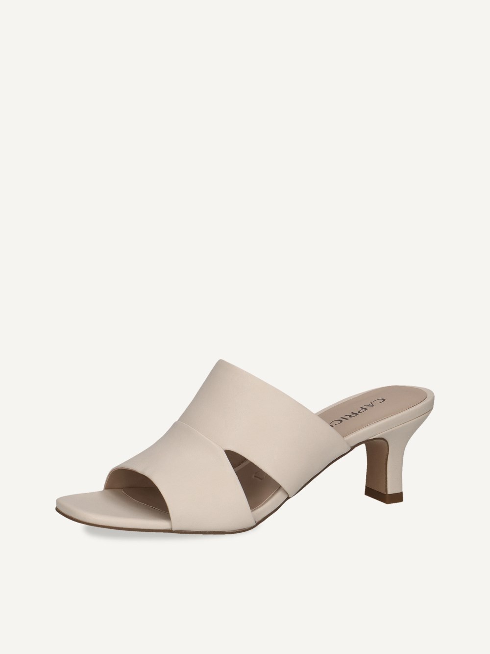 Caprice Pantolette - Offwhite Nappa