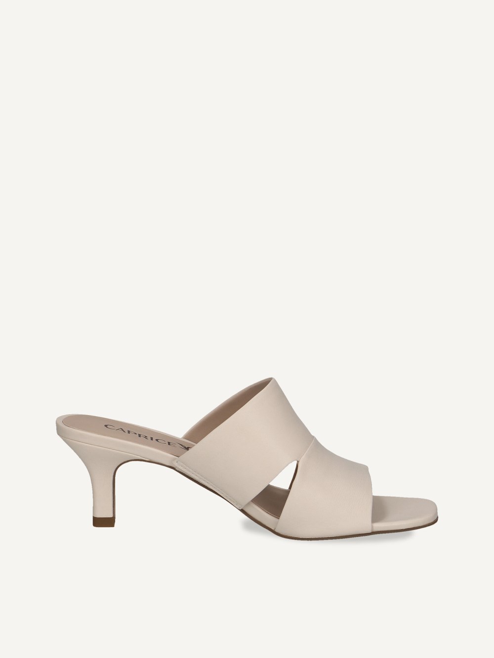 Caprice Pantolette - Offwhite Nappa