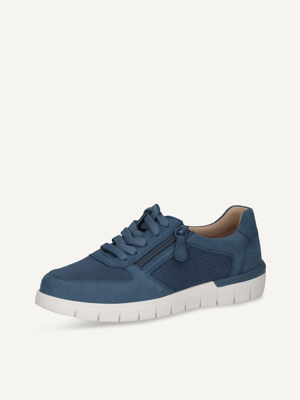 Caprice Sneaker - Blaues Kammleder