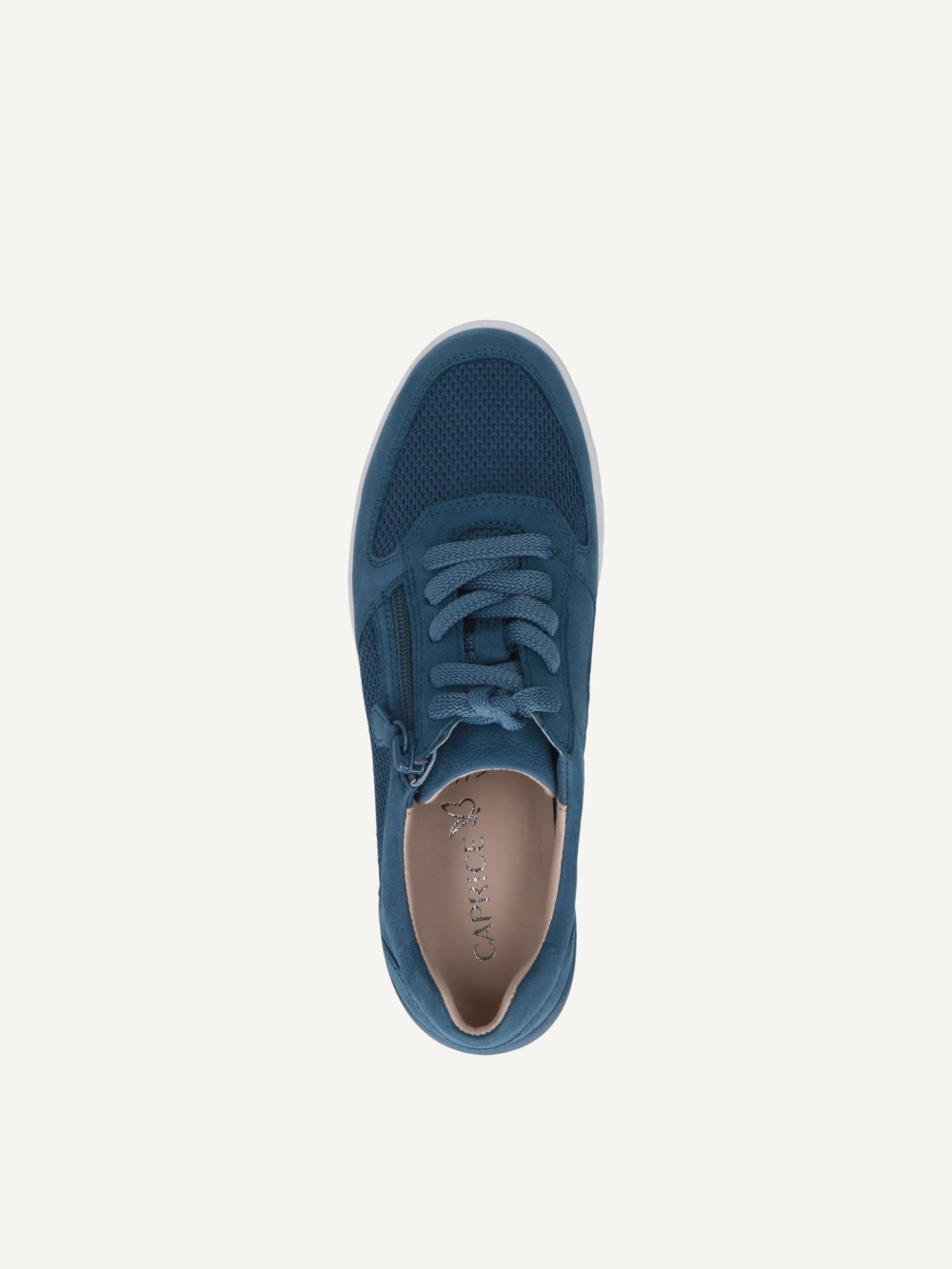 Caprice Sneaker - Blaues Kammleder