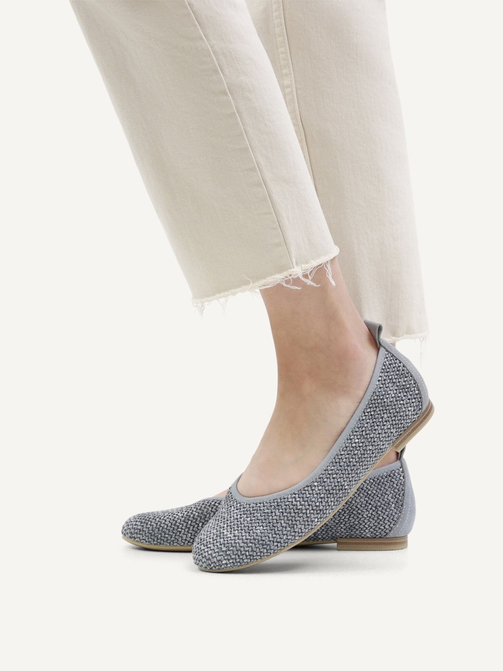 Caprice Ballerina - Blauer Kamm