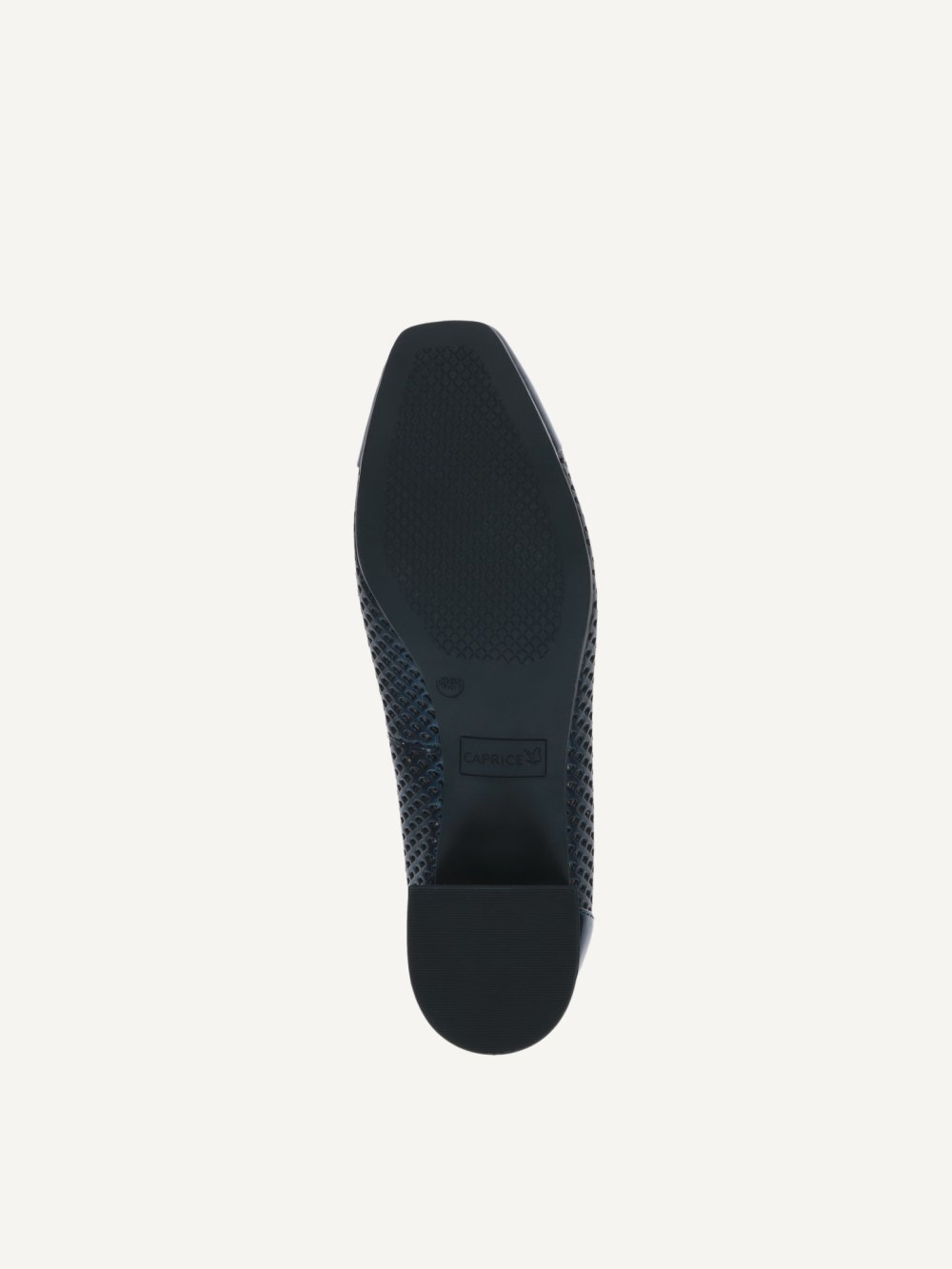 Caprice Pumps - Marineblau-Perlmutt-Kamm