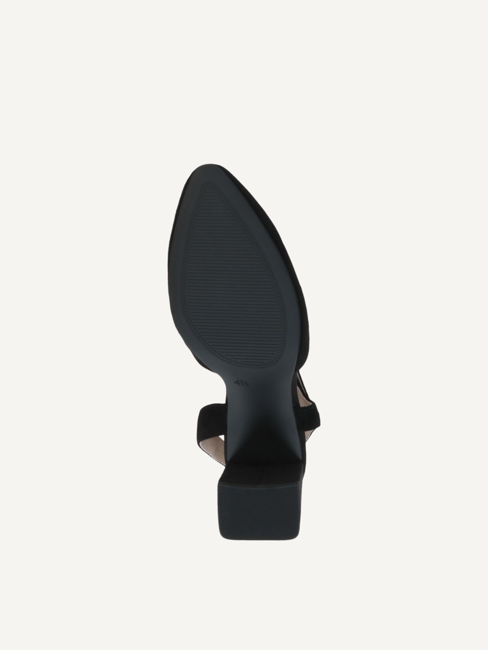 Caprice Slingpumps - Schwarzes Wildleder