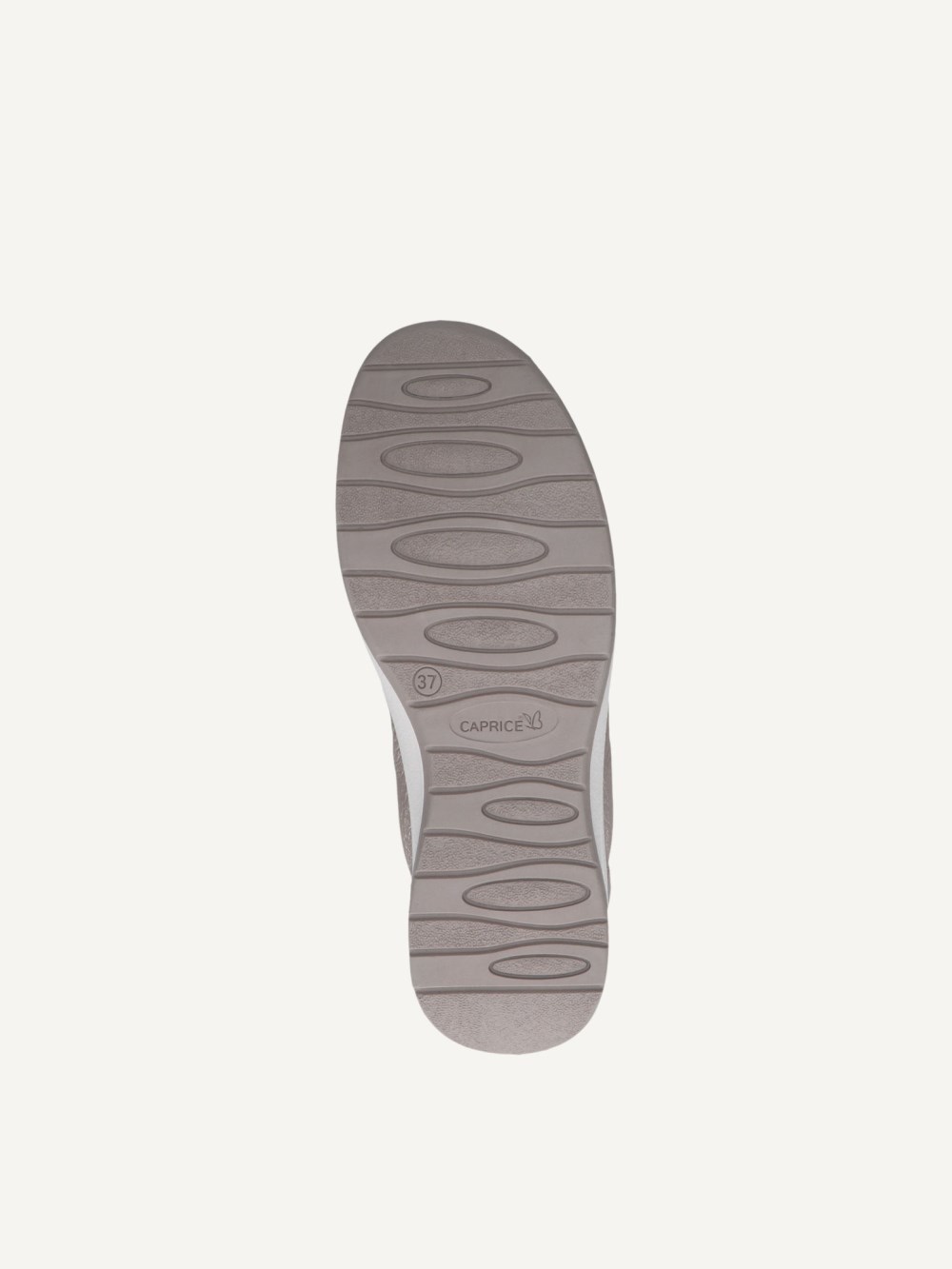 Caprice Slipper - Steinfarbenes Perlhirschleder