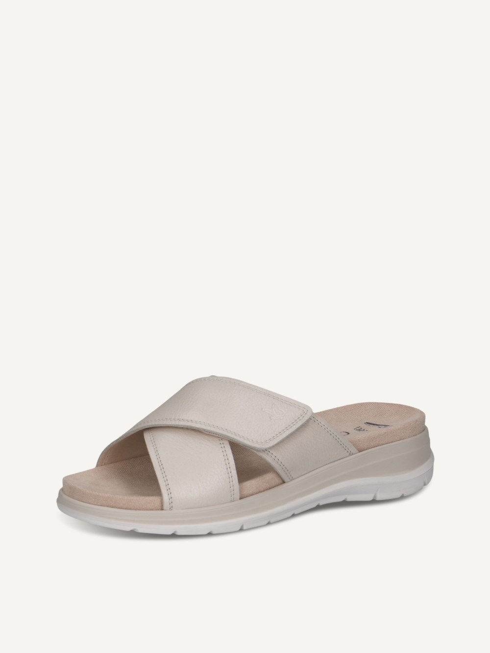 Caprice Slipper - Perlmutt-Nappa
