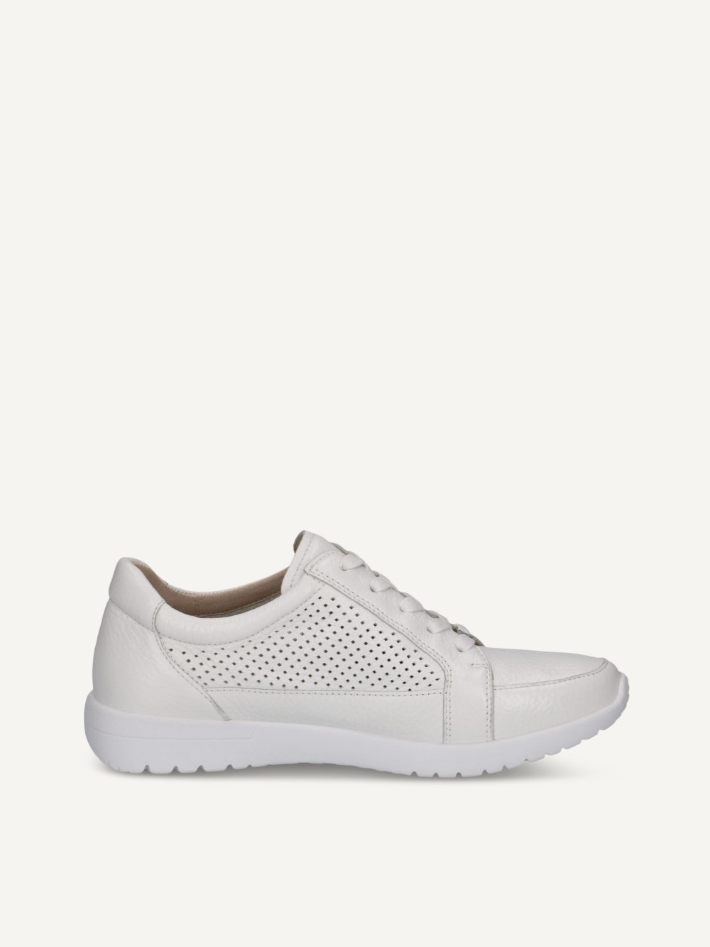 Caprice Sneaker - Weißes Hirschleder
