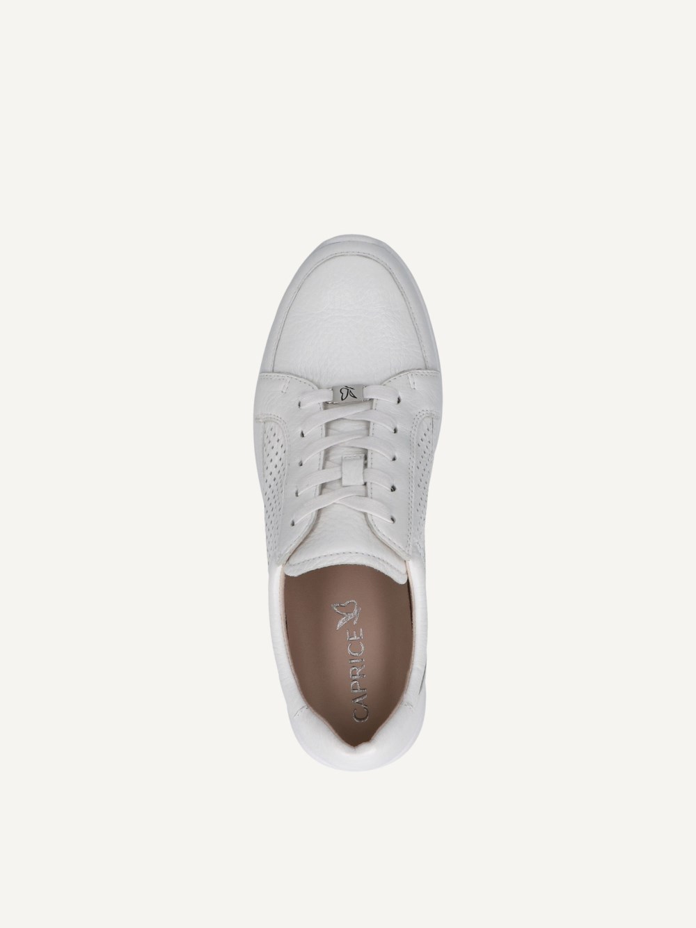 Caprice Sneaker - Weißes Hirschleder
