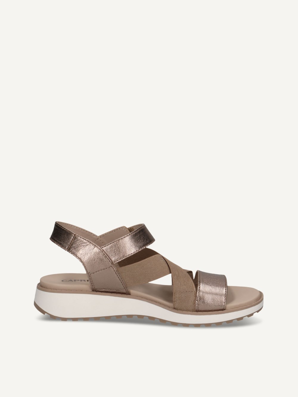 Caprice Sandale - Taupe-Metallic