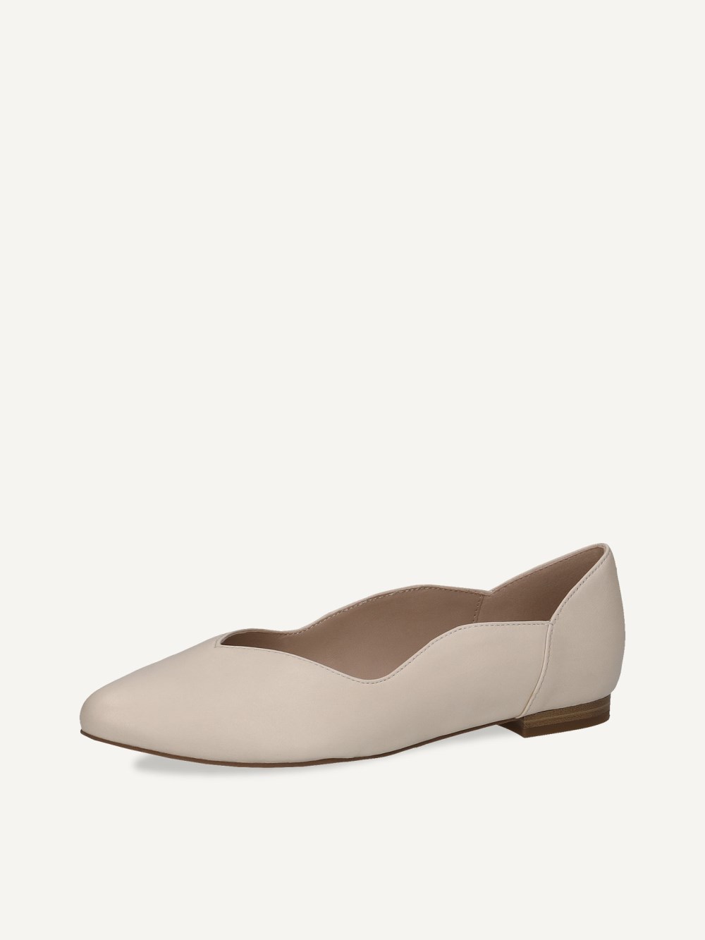 Caprice Pumps - Offwhite Nappaleder