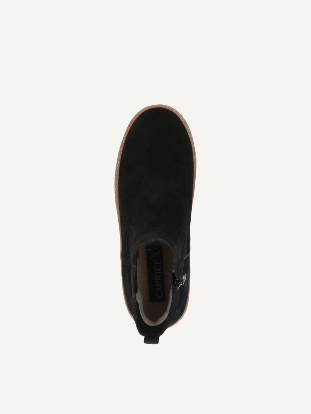 Caprice Stiefelette - Schwarzes Wildleder