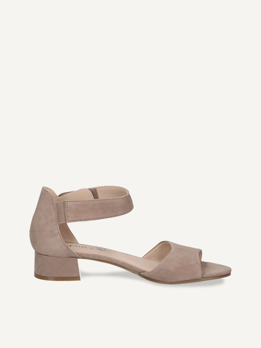 Caprice Sandalette - Schlammfarbenes Wildleder