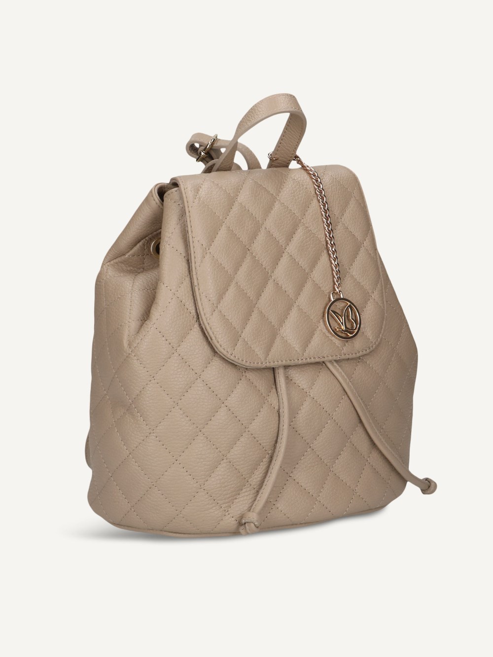 Caprice Rucksack - Taupe-Nappaleder