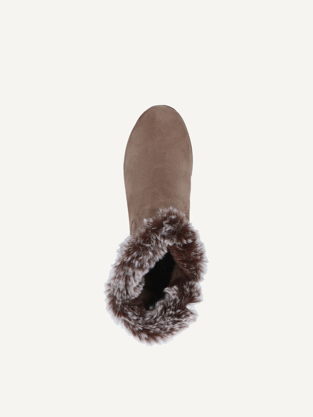 Caprice Stiefelette - Taupe-Wildleder