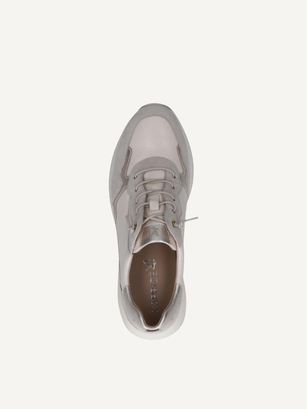Caprice Sneaker - Cremeweißer Kamm