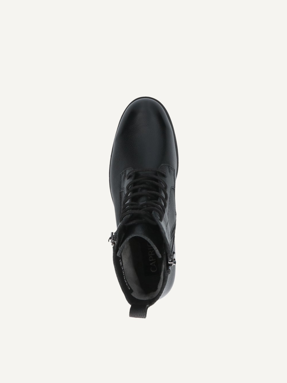 Caprice Stiefelette - Schwarzes Nappaleder