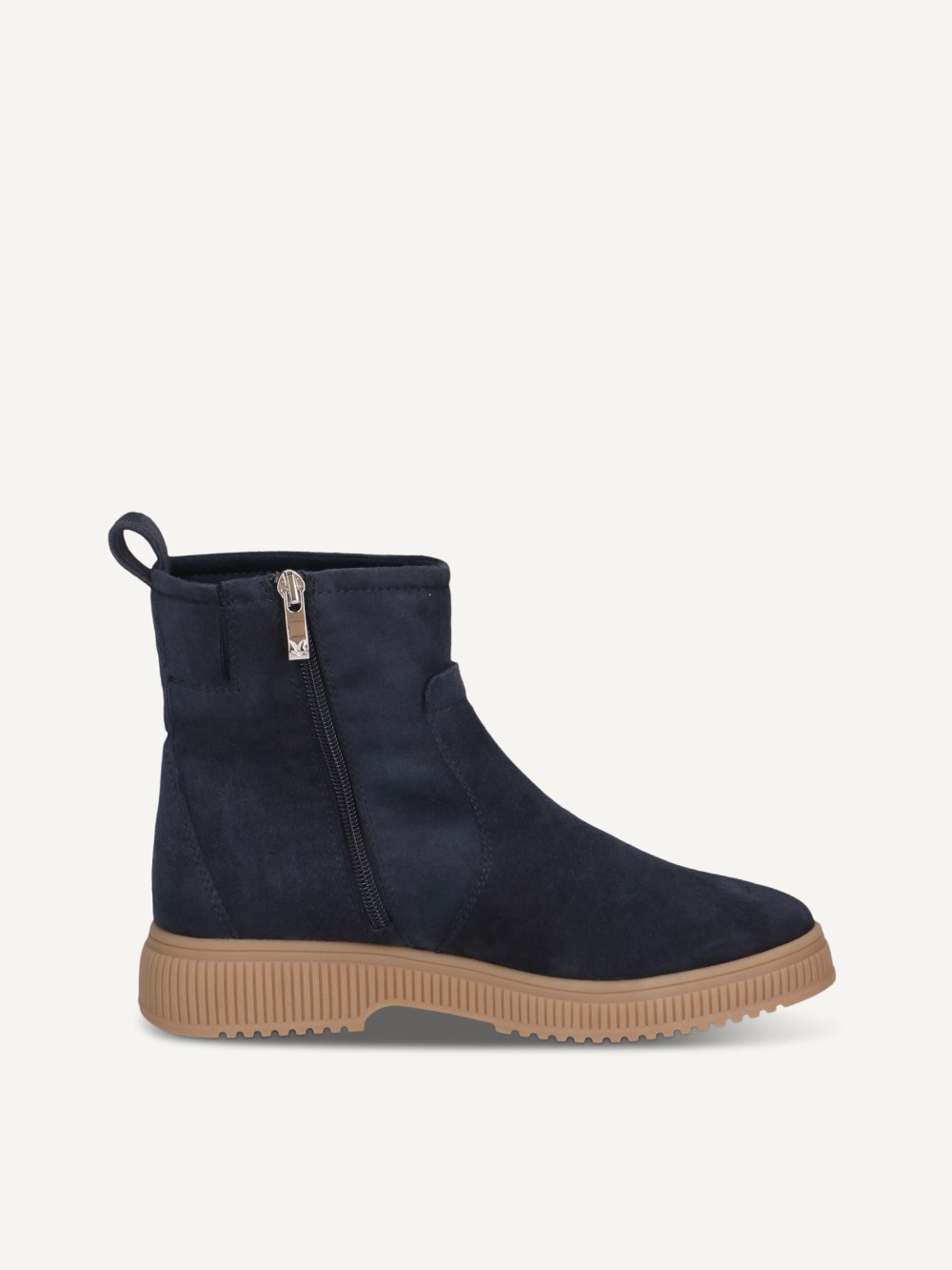 Caprice Stiefelette - Ozeanfarbenes Wildleder