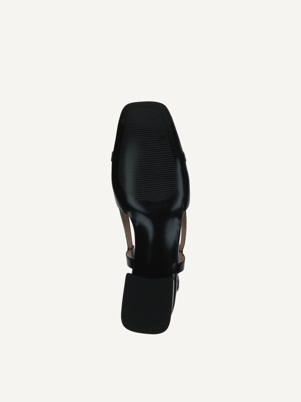 Caprice Slingpumps - Schwarzes Naplak