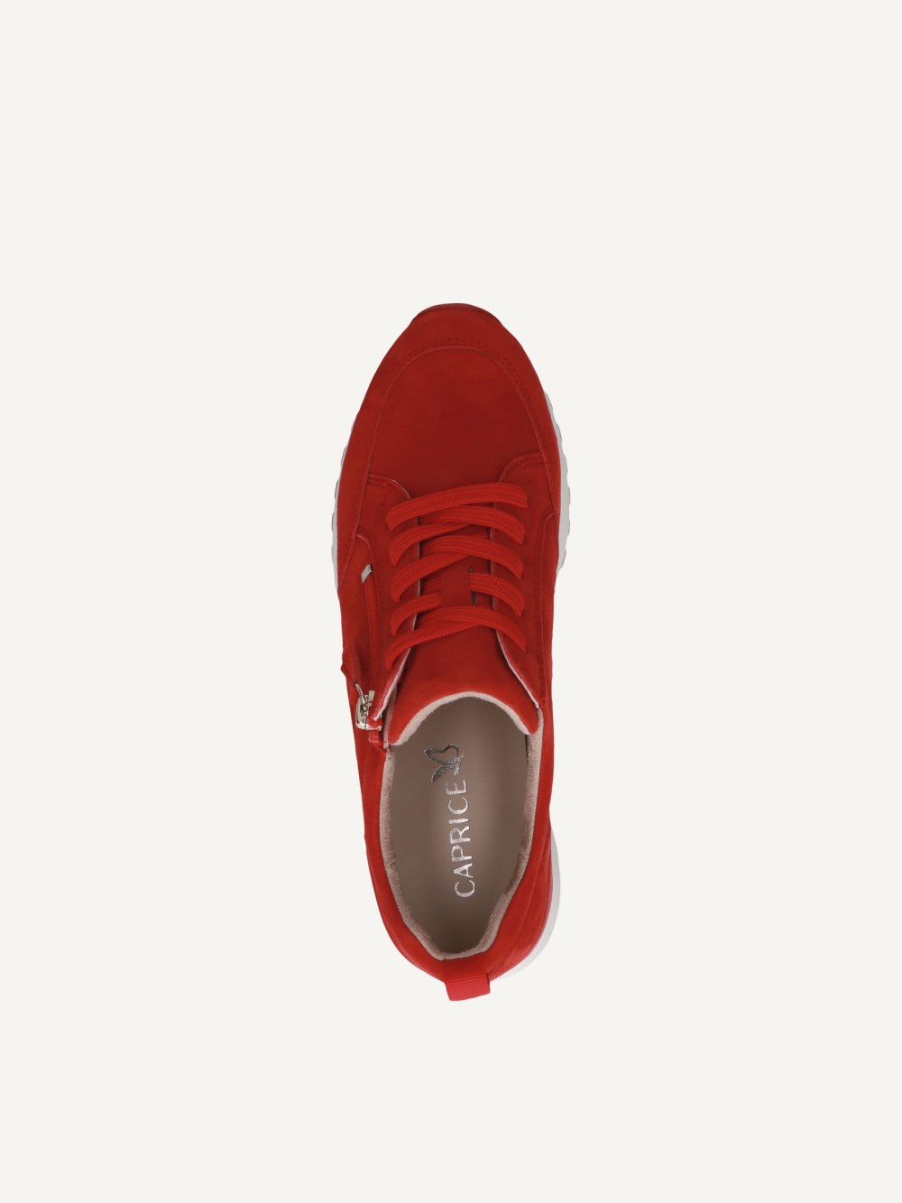 Caprice Sneaker - Rotes Wildleder