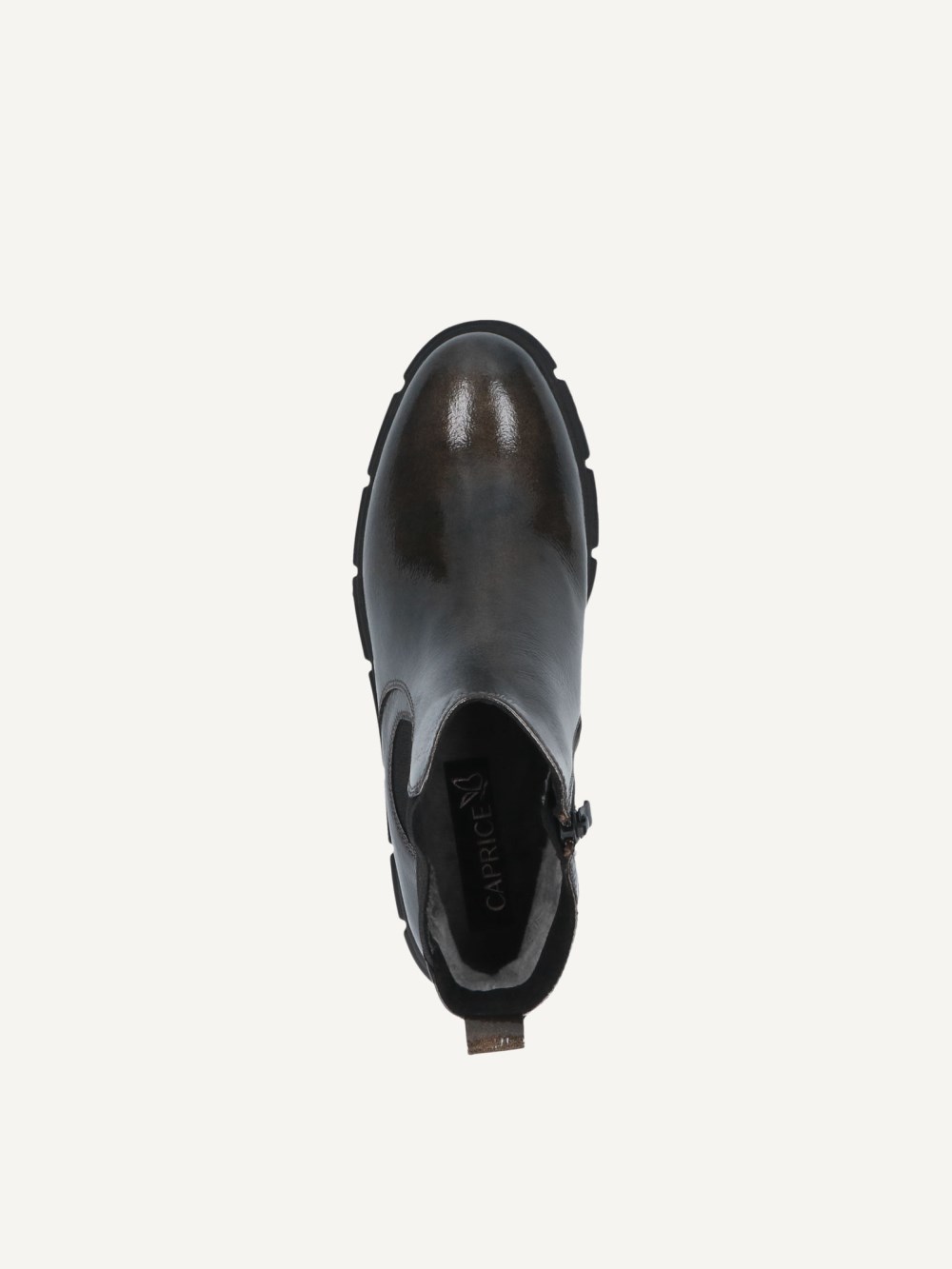 Caprice Chelsea Boot - Rostfarbenes Nappaleder