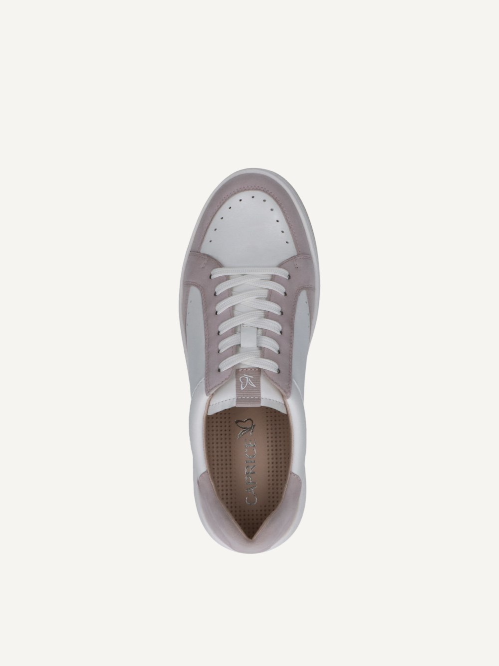 Caprice Sneaker - Altrosa-Wildlederleder