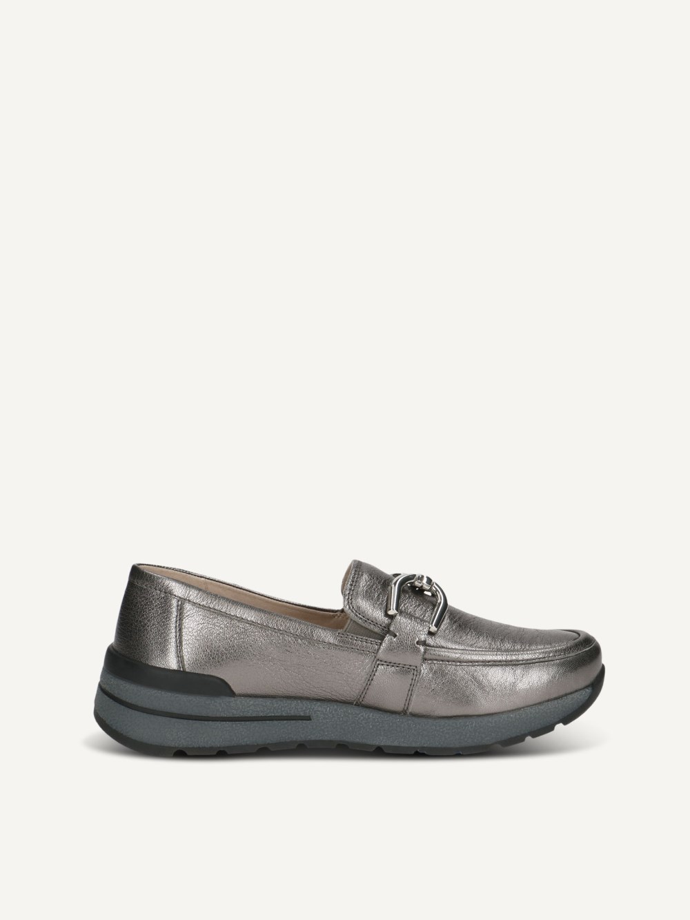 Caprice Slipper - Stein-Metallic