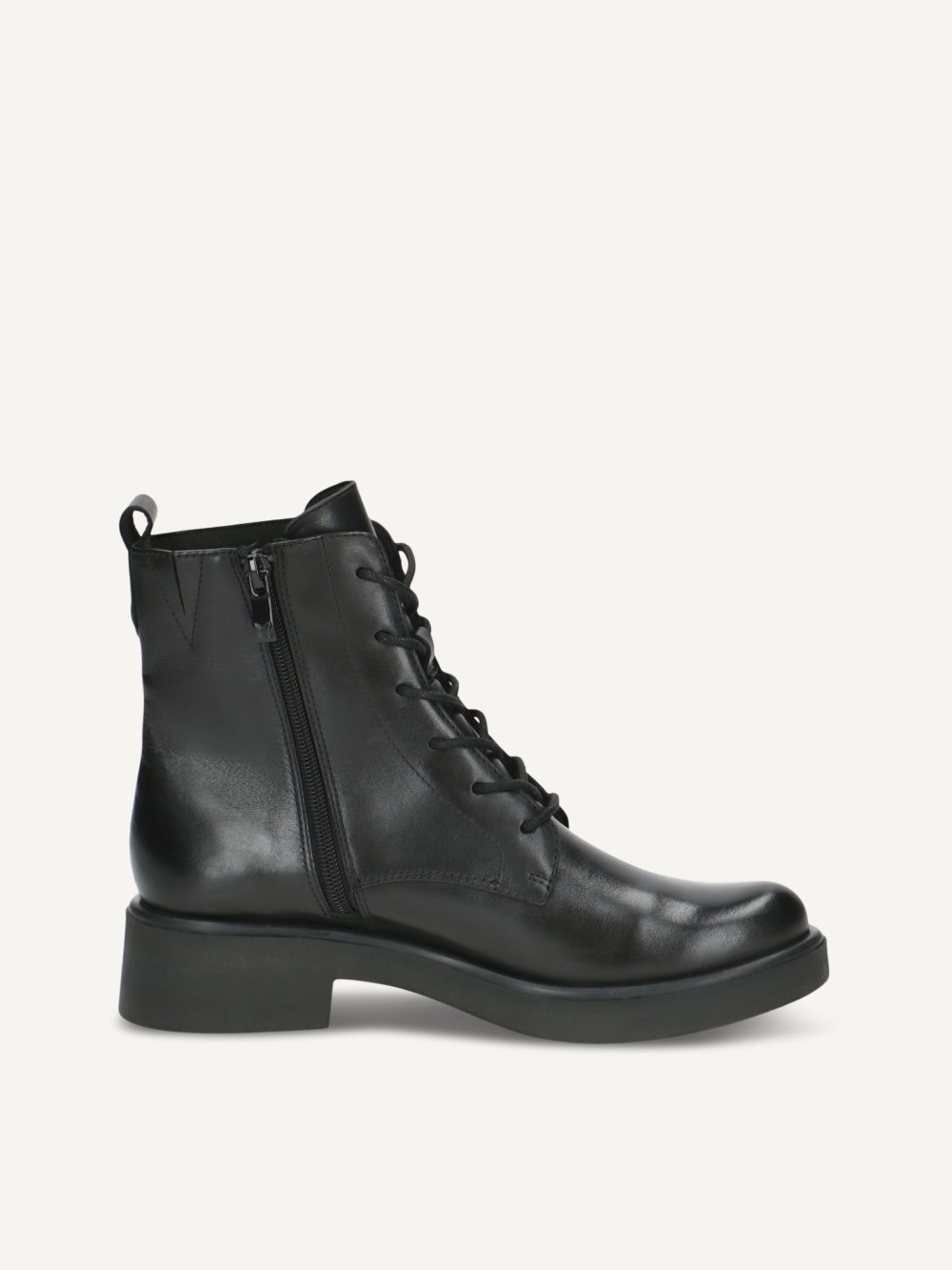 Caprice Stiefelette - Schwarzes Nappa