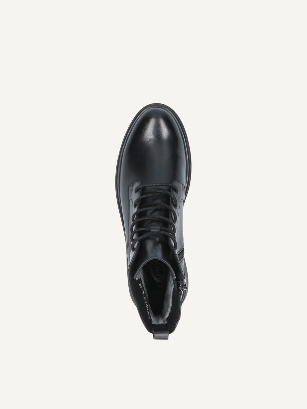 Caprice Stiefelette - Schwarzes Nappa