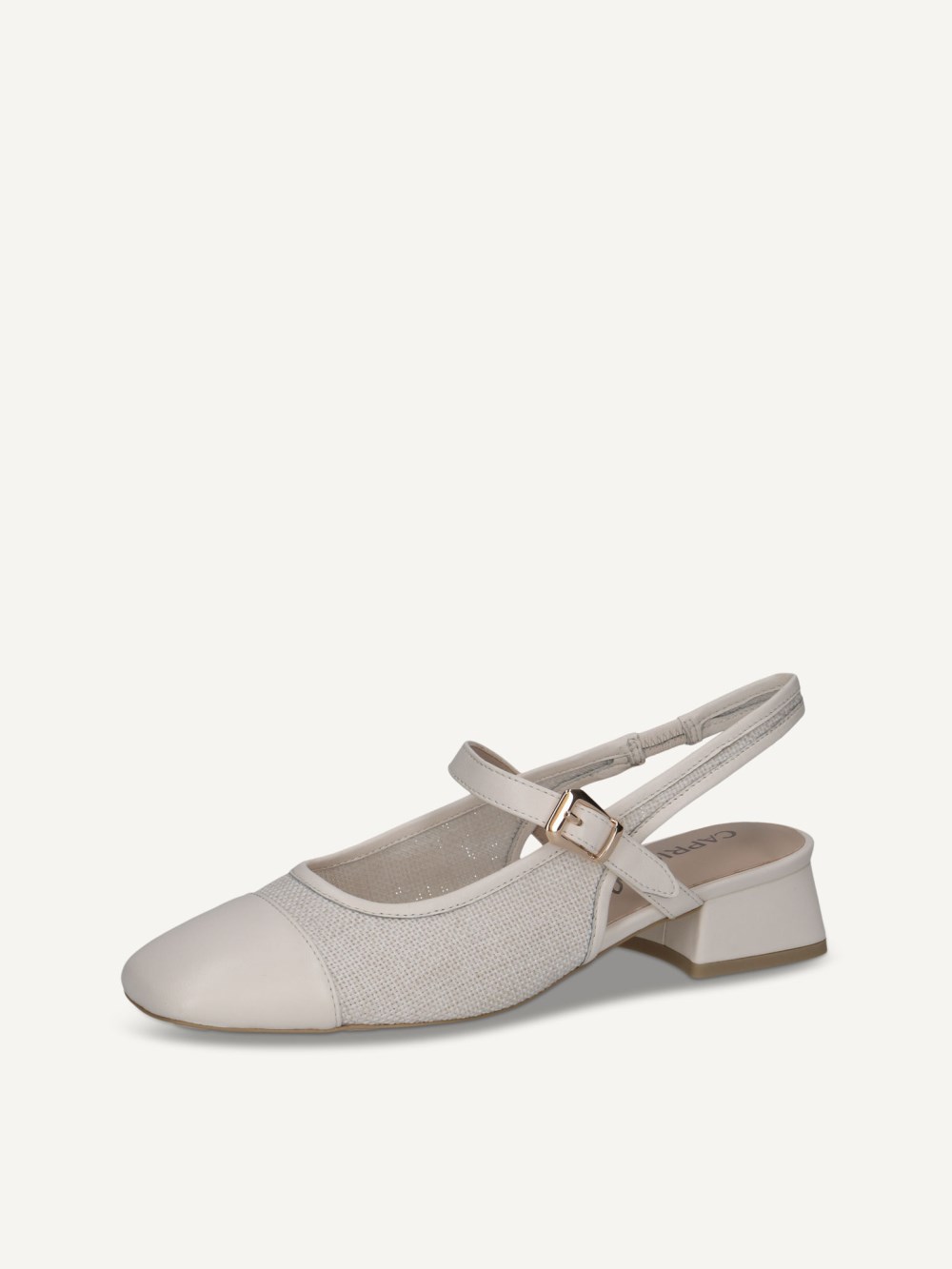Caprice Slingpumps - Vanille/Offwhite