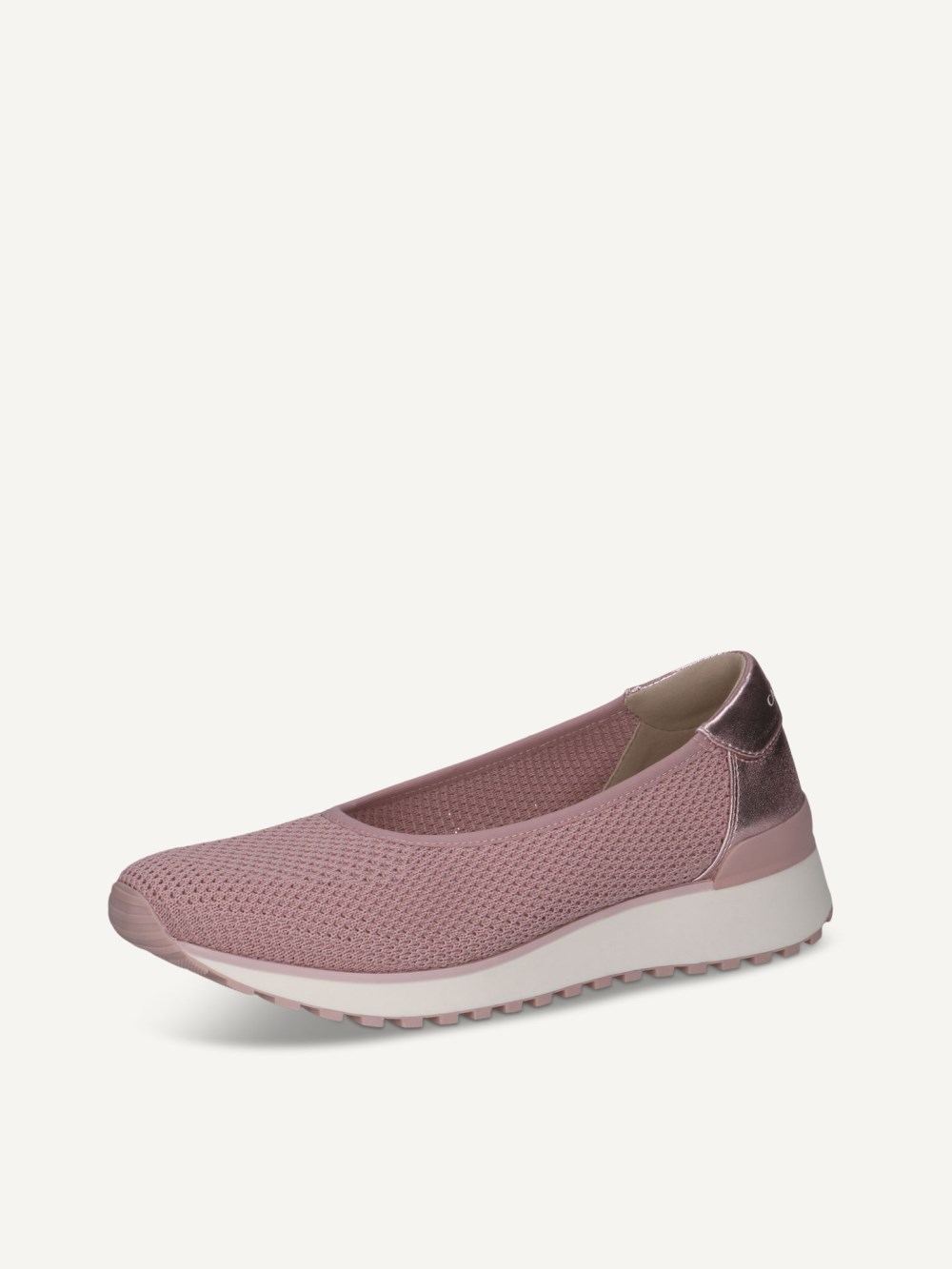 Caprice Sneaker - Rosa Strickkamm