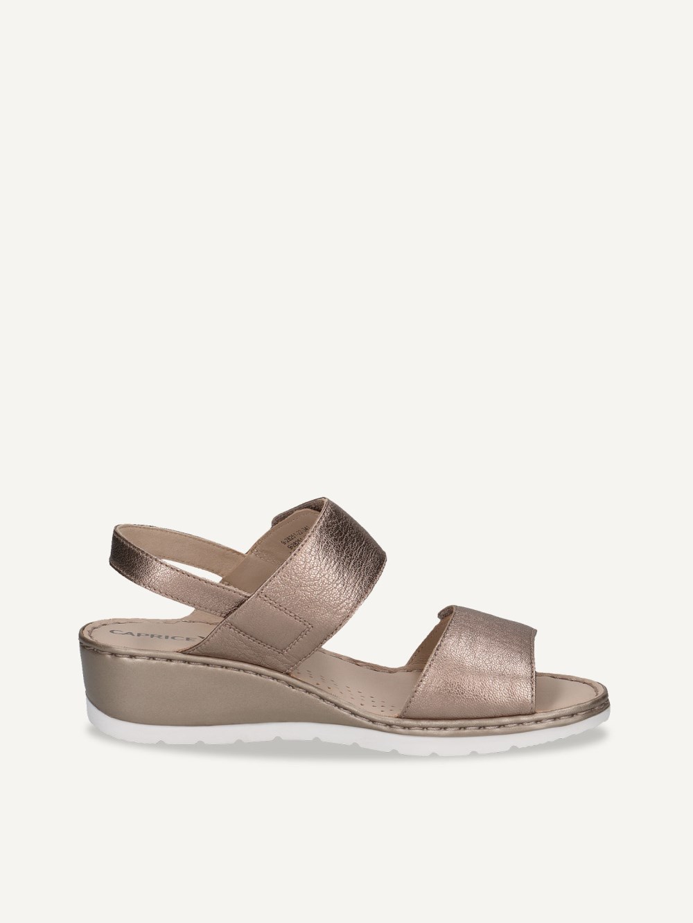 Caprice Sandalette - Taupe-Metallic