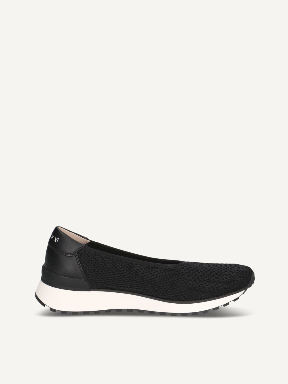 Caprice Sneaker - Schwarzer Strickkamm