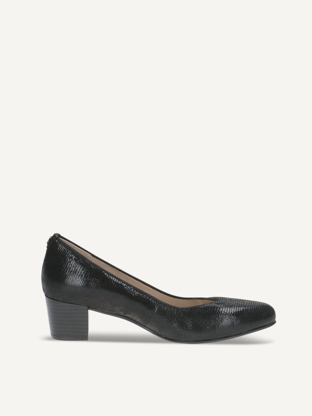 Caprice Pumps - Schwarzes Reptil
