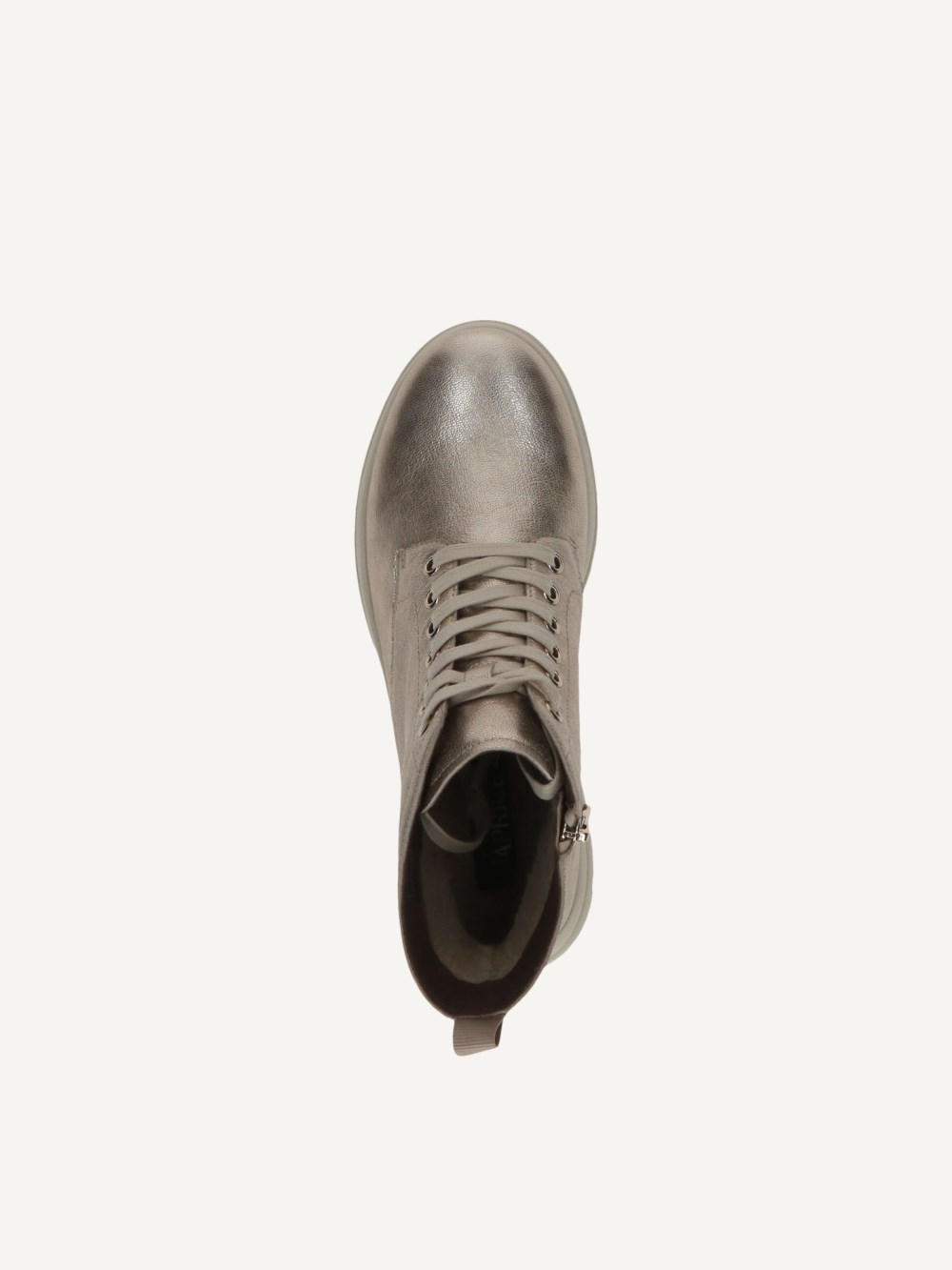 Caprice Stiefelette - Platinmetall.