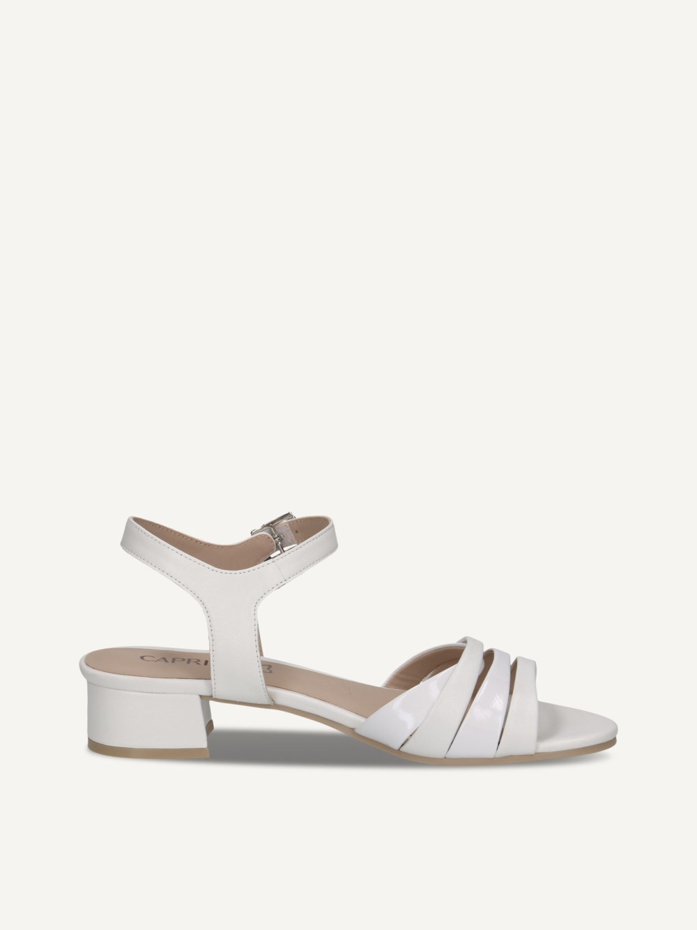 Caprice Sandalette - Weißer Kamm