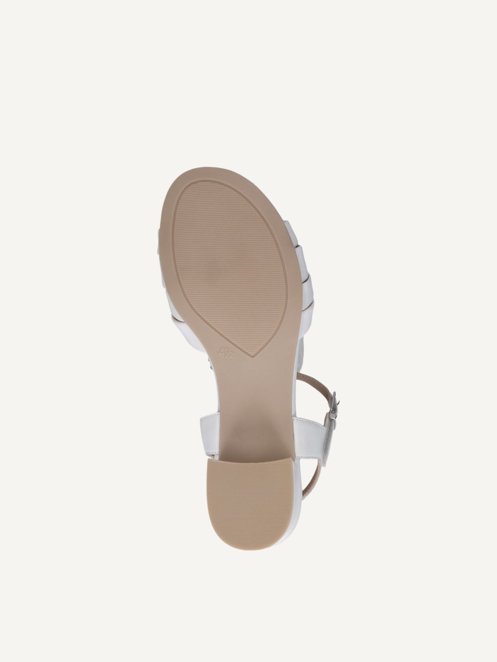 Caprice Sandalette - Weißer Kamm