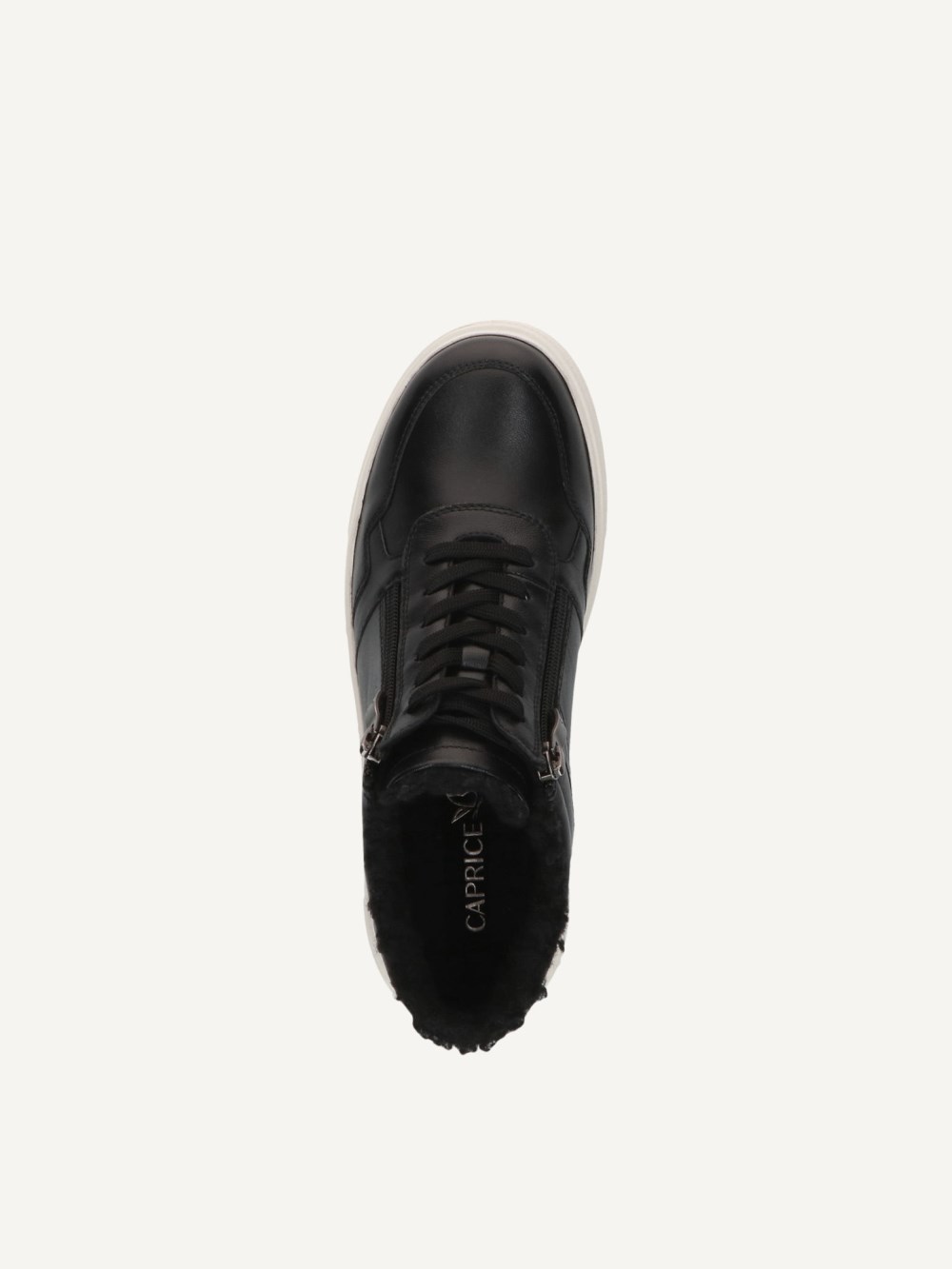 Caprice Stiefelette - Schwarzes Nappaleder