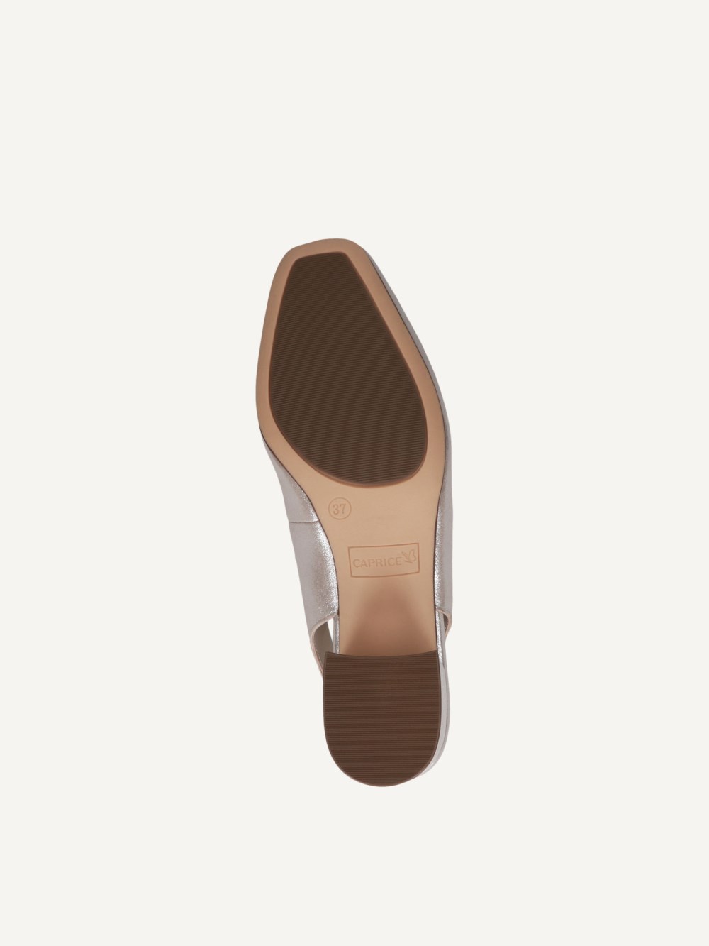 Caprice Slingpumps - Taupe-Metallic