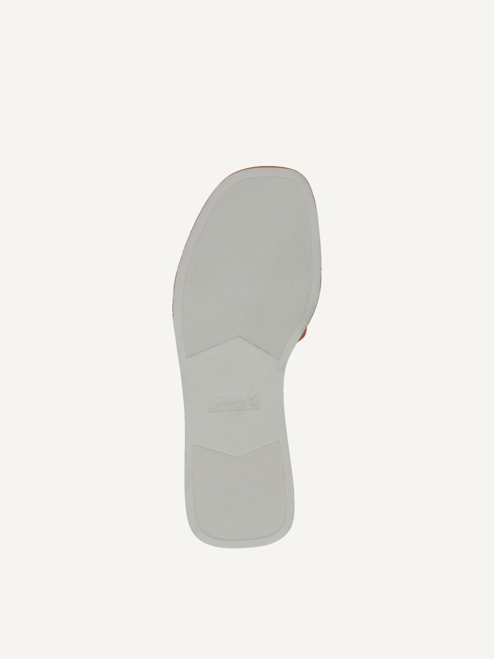 Caprice Pantolette - Orangefarbenes Wildleder