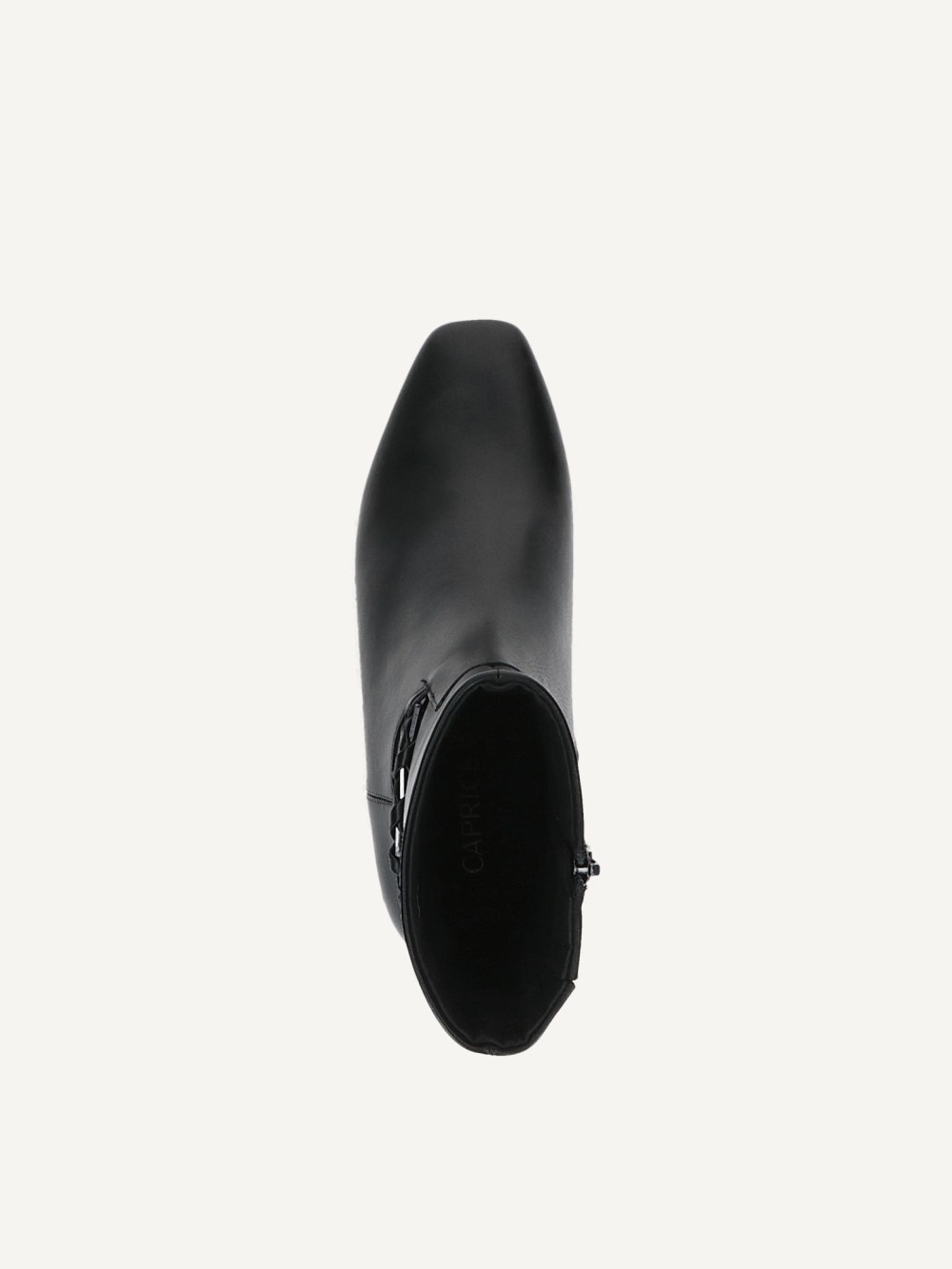 Caprice Stiefelette - Schwarzes Nappaleder